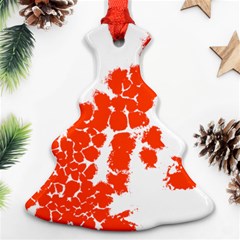 Red Spot Paint Ornament (christmas Tree)  by Mariart