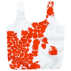 Red Spot Paint Full Print Recycle Bags (l)  by Mariart