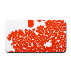 Red Spot Paint White Polka Medium Bar Mats