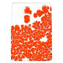 Red Spot Paint White Polka Flap Covers (l)  by Mariart