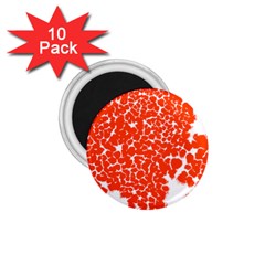 Red Spot Paint White 1 75  Magnets (10 Pack) 