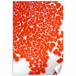 Red Spot Paint White Canvas 12  x 18   11.88 x17.36  Canvas - 1