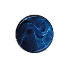 Smoke White Blue Hat Clip Ball Marker (4 Pack) by Mariart