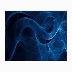 Smoke White Blue Small Glasses Cloth by Mariart