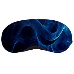 Smoke White Blue Sleeping Masks by Mariart