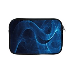 Smoke White Blue Apple Ipad Mini Zipper Cases by Mariart