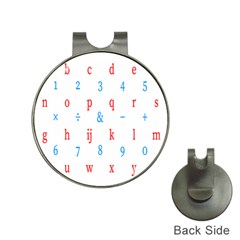 Source Serif Number Hat Clips With Golf Markers by Mariart