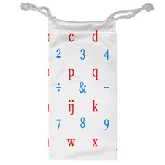 Source Serif Number Jewelry Bag by Mariart