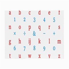 Source Serif Number Small Glasses Cloth (2-side) by Mariart