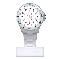 Source Serif Number Plastic Nurses Watch by Mariart