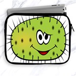 Thorn Face Mask Animals Monster Green Polka Apple iPad 2/3/4 Zipper Cases Front