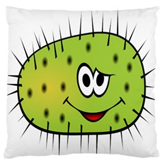 Thorn Face Mask Animals Monster Green Polka Standard Flano Cushion Case (one Side) by Mariart