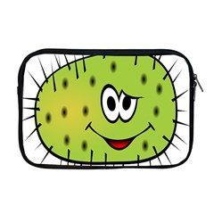 Thorn Face Mask Animals Monster Green Polka Apple Macbook Pro 17  Zipper Case by Mariart