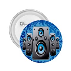 Sound System Music Disco Party 2 25  Buttons by Mariart