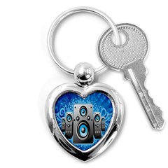 Sound System Music Disco Party Key Chains (heart)  by Mariart