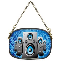 Sound System Music Disco Party Chain Purses (one Side)  by Mariart