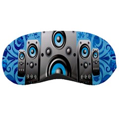 Sound System Music Disco Party Sleeping Masks by Mariart