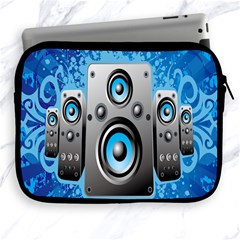 Sound System Music Disco Party Apple Ipad 2/3/4 Zipper Cases by Mariart