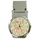 Screen Source Serif Text Money Clip Watches Front