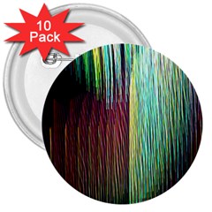 Screen Shot Line Vertical Rainbow 3  Buttons (10 Pack)  by Mariart