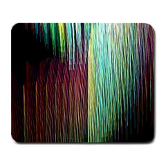 Screen Shot Line Vertical Rainbow Large Mousepads by Mariart