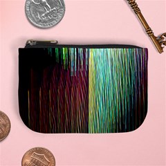 Screen Shot Line Vertical Rainbow Mini Coin Purses by Mariart