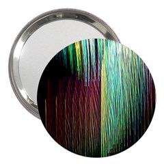 Screen Shot Line Vertical Rainbow 3  Handbag Mirrors by Mariart