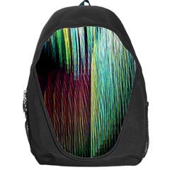 Screen Shot Line Vertical Rainbow Backpack Bag by Mariart