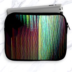 Screen Shot Line Vertical Rainbow Apple Ipad 2/3/4 Zipper Cases by Mariart