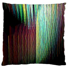 Screen Shot Line Vertical Rainbow Standard Flano Cushion Case (two Sides) by Mariart