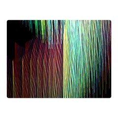 Screen Shot Line Vertical Rainbow Double Sided Flano Blanket (mini)  by Mariart