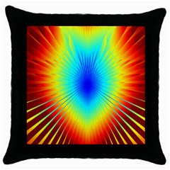 View Max Gain Resize Flower Floral Light Line Chevron Throw Pillow Case (black) by Mariart