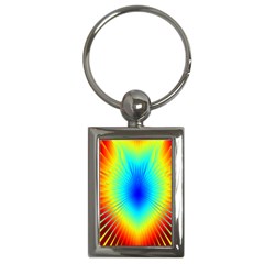 View Max Gain Resize Flower Floral Light Line Chevron Key Chains (rectangle)  by Mariart