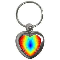 View Max Gain Resize Flower Floral Light Line Chevron Key Chains (heart)  by Mariart