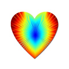 View Max Gain Resize Flower Floral Light Line Chevron Heart Magnet by Mariart