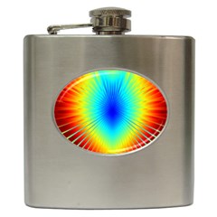 View Max Gain Resize Flower Floral Light Line Chevron Hip Flask (6 Oz) by Mariart