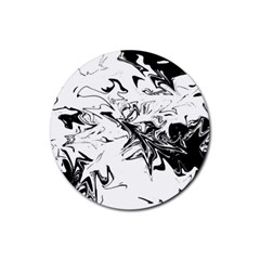 Colors Rubber Coaster (round)  by Valentinaart