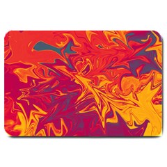 Colors Large Doormat  by Valentinaart