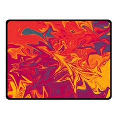 Colors Fleece Blanket (small) by Valentinaart