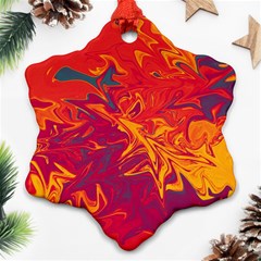 Colors Ornament (snowflake) by Valentinaart