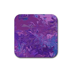 Colors Rubber Coaster (square)  by Valentinaart