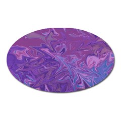 Colors Oval Magnet by Valentinaart