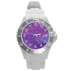 Colors Round Plastic Sport Watch (l) by Valentinaart