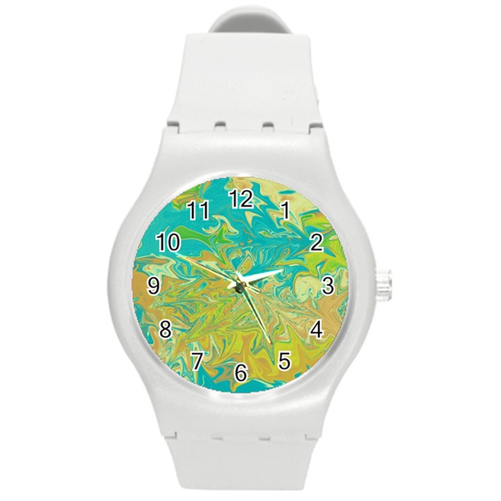 Colors Round Plastic Sport Watch (M)