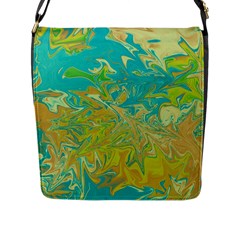 Colors Flap Messenger Bag (L) 