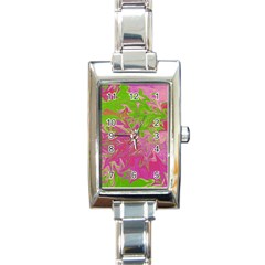 Colors Rectangle Italian Charm Watch