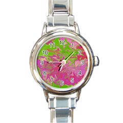 Colors Round Italian Charm Watch by Valentinaart