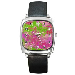 Colors Square Metal Watch by Valentinaart