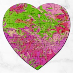 Colors Jigsaw Puzzle (heart) by Valentinaart