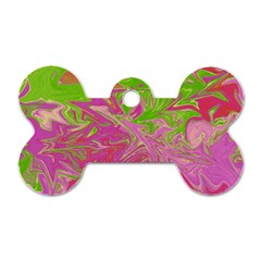 Colors Dog Tag Bone (Two Sides)